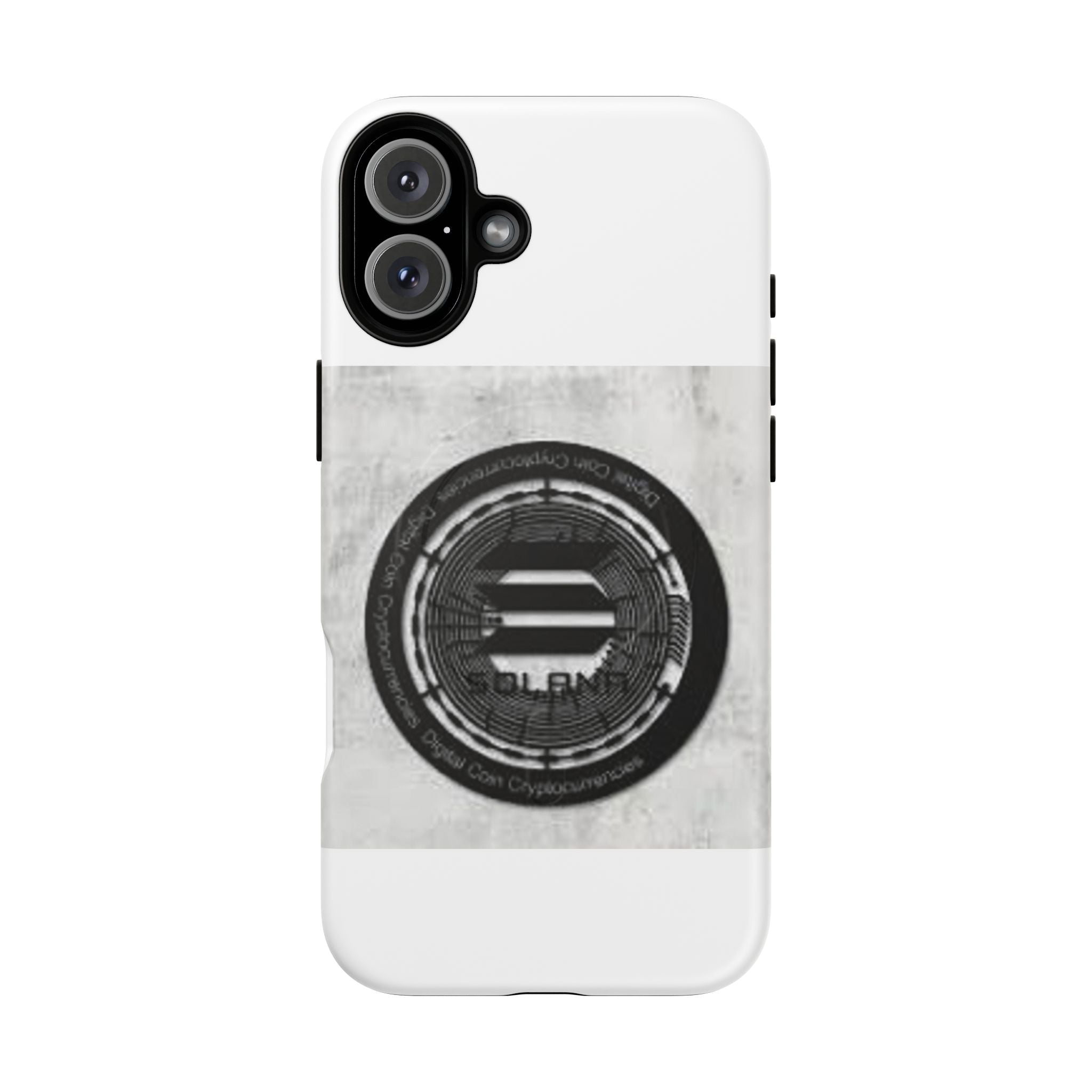 Coque de téléphone Solana Crypto Coin | Coque magnétique robuste