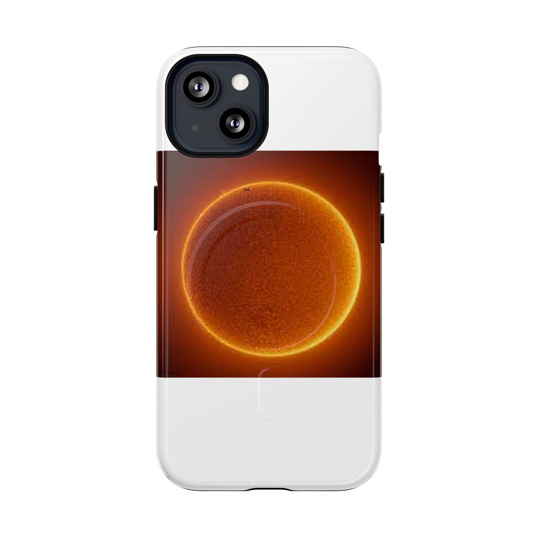 Coque de téléphone luminescente pour éclipse solaire | Coque magnétique résistante