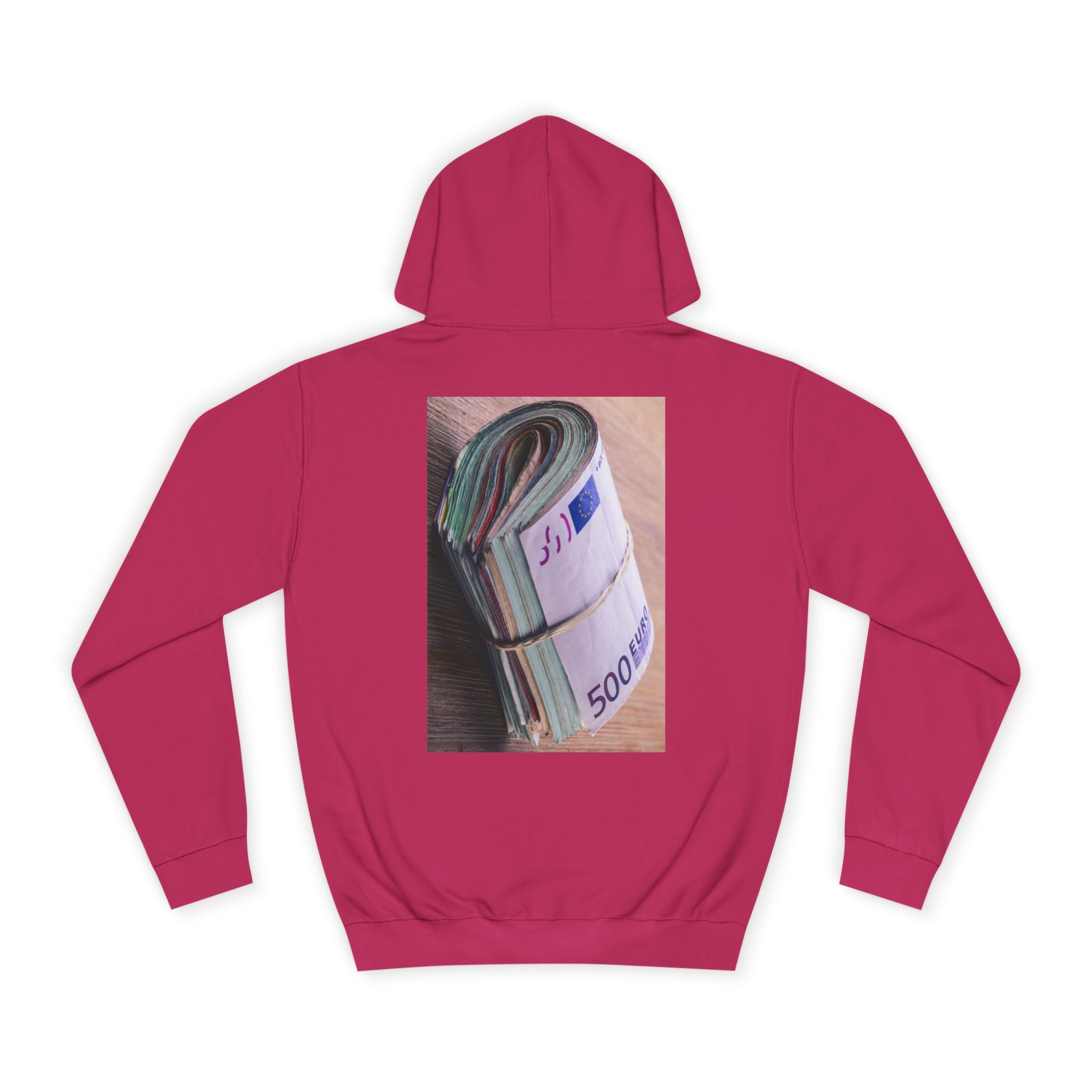Rolled Currency Stack Hoodie | Money Print, Cash Bundle