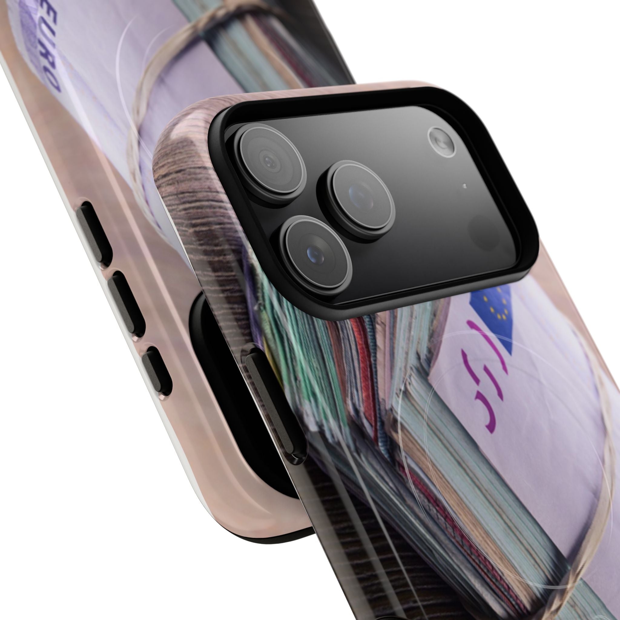 Stack of Euro Banknotes Phone Case | Money Roll iPhone Case, Cash Print