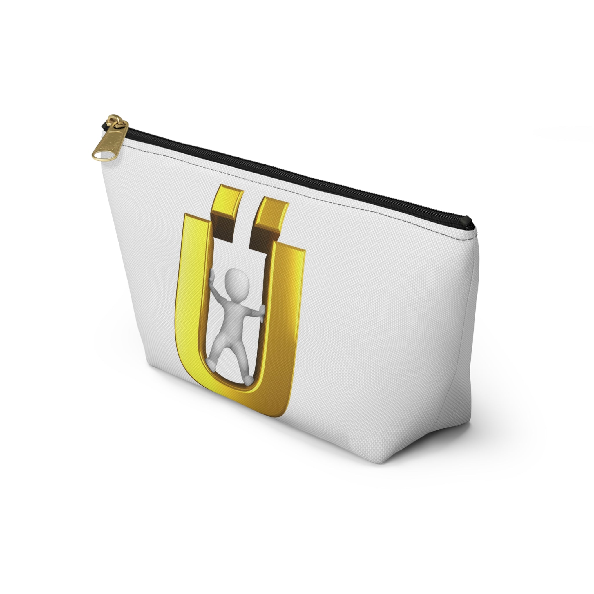 3D Gold Magnet Character Accessory Pouch