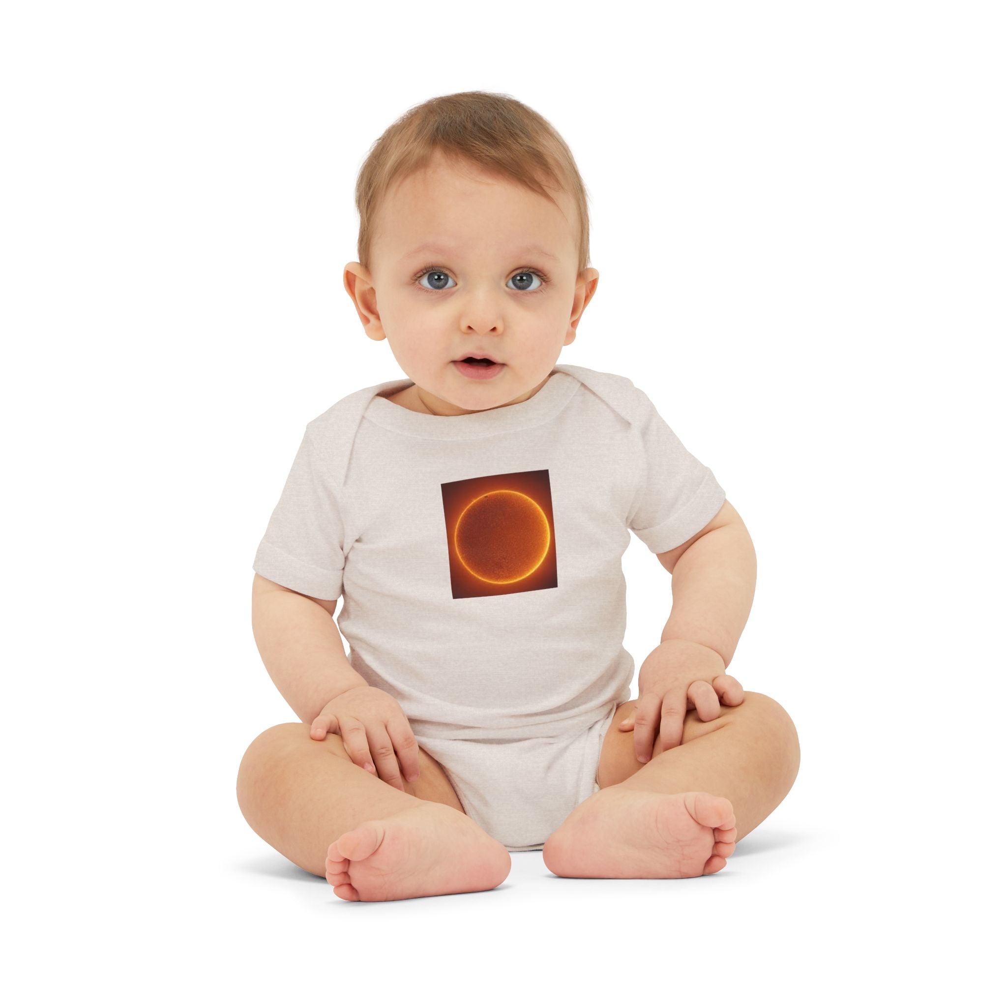 Solar Eclipse Ring Infant One Piece | Space Baby Bodysuit
