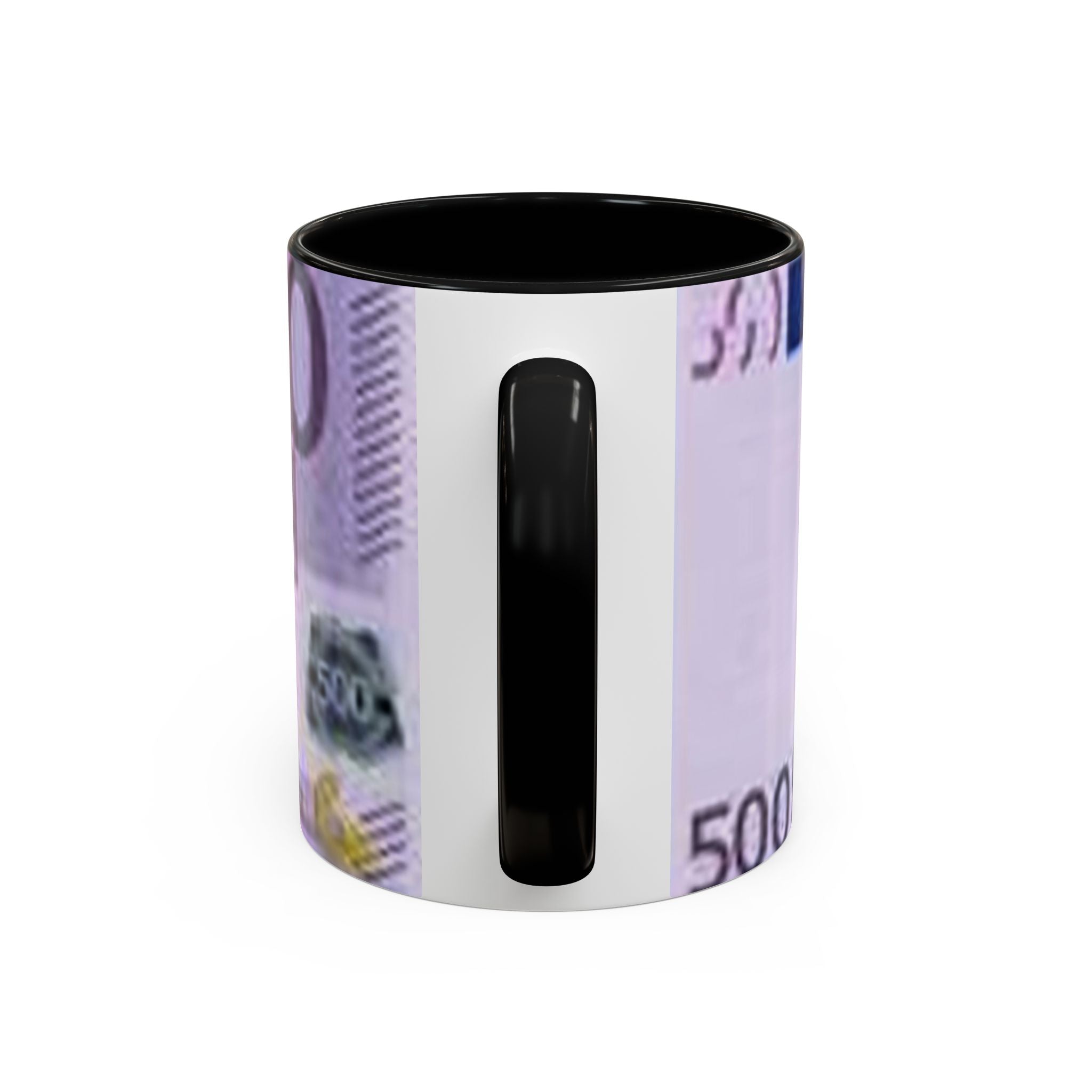 500 Euro Banknote Tasse | Akzent-Kaffeetasse 11oz 15oz