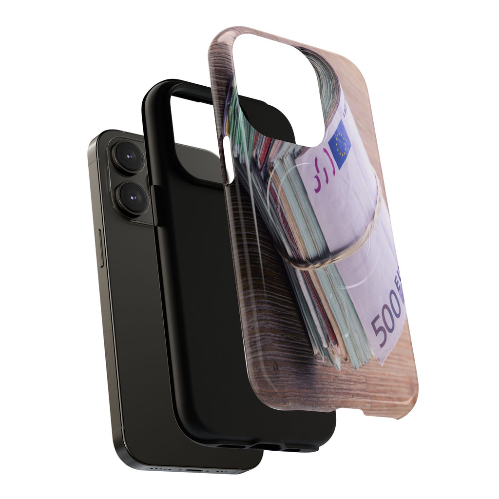 Stack of Euro Banknotes Phone Case | Money Roll iPhone Case, Cash Print