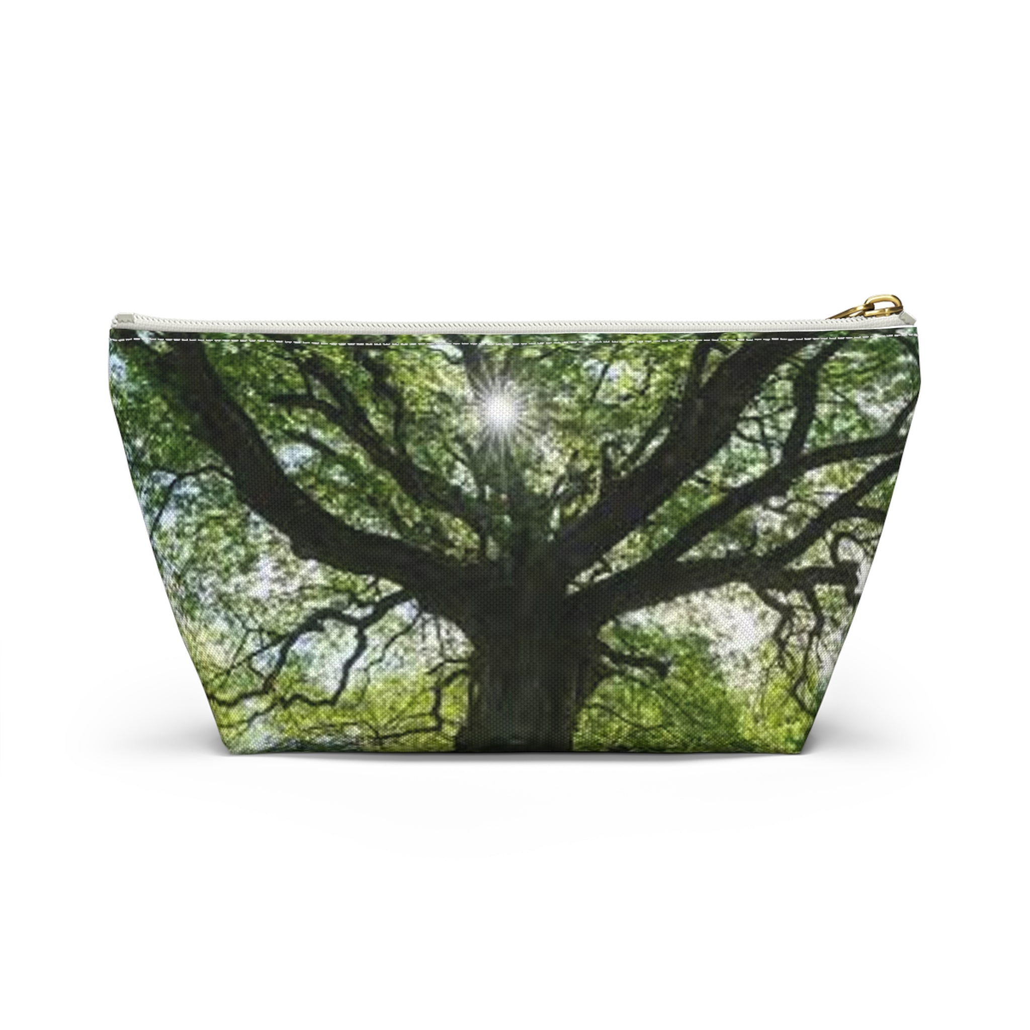 Sunlit Oak Tree Accessory Pouch | T-Bottom Makeup Bag