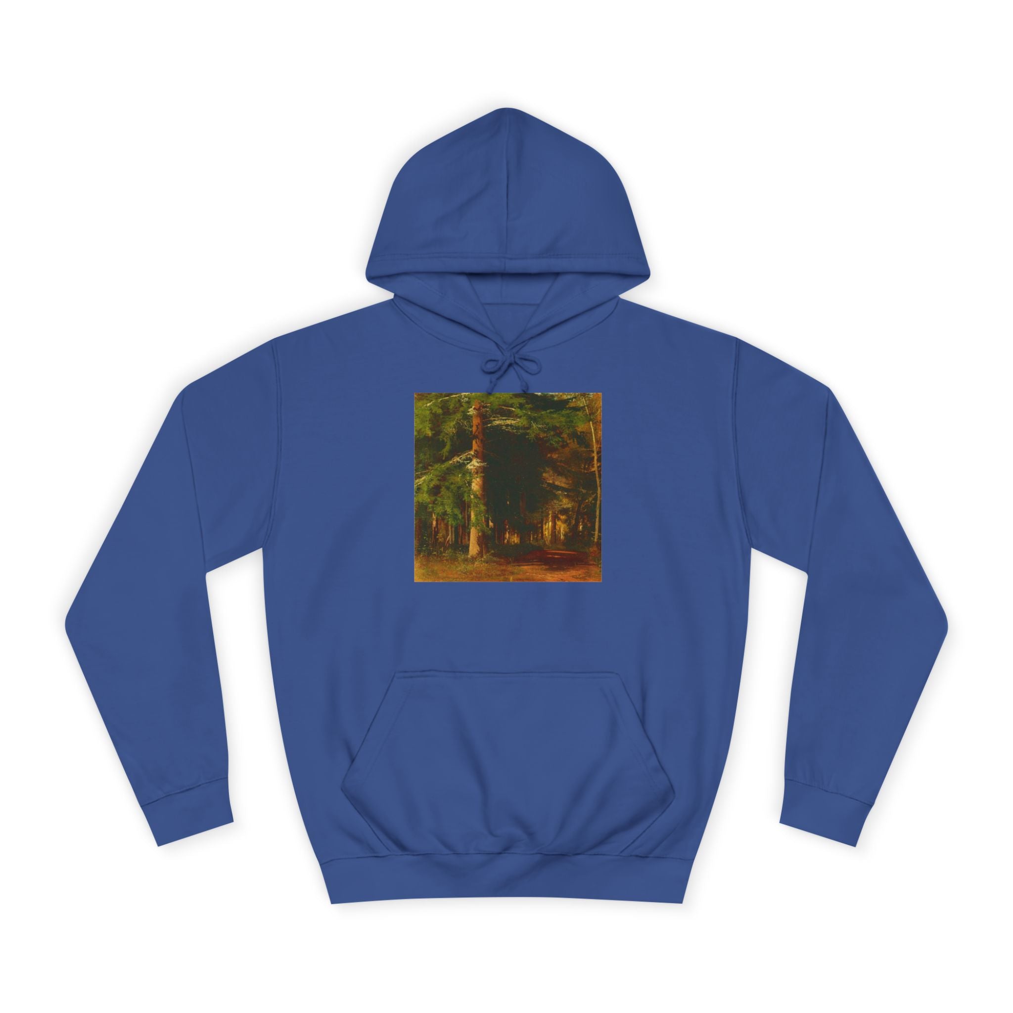 Sweat à capuche motif Forêt | Sweat-shirt vintage Arbres des bois
