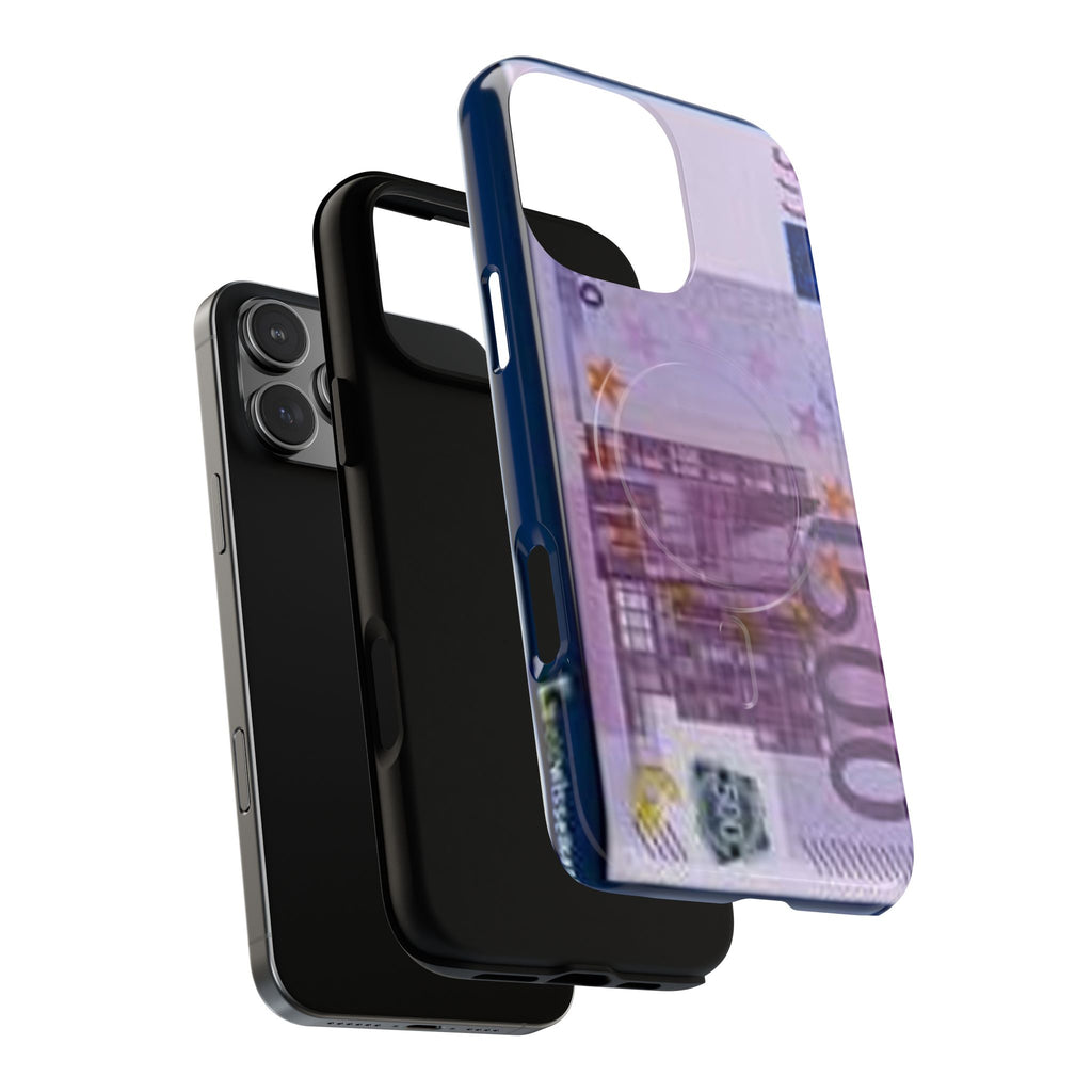 500 Euro Banknote Phone Case | Tough Magnetic Case, Money Print iPhone Cover