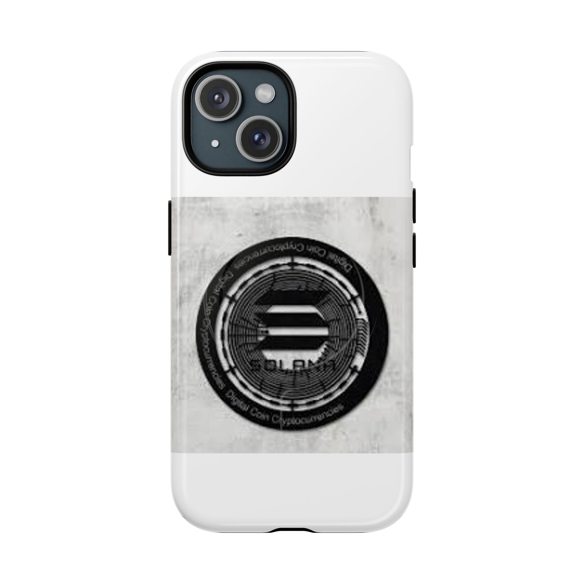 Coque de téléphone Solana Crypto Coin | Coque magnétique robuste