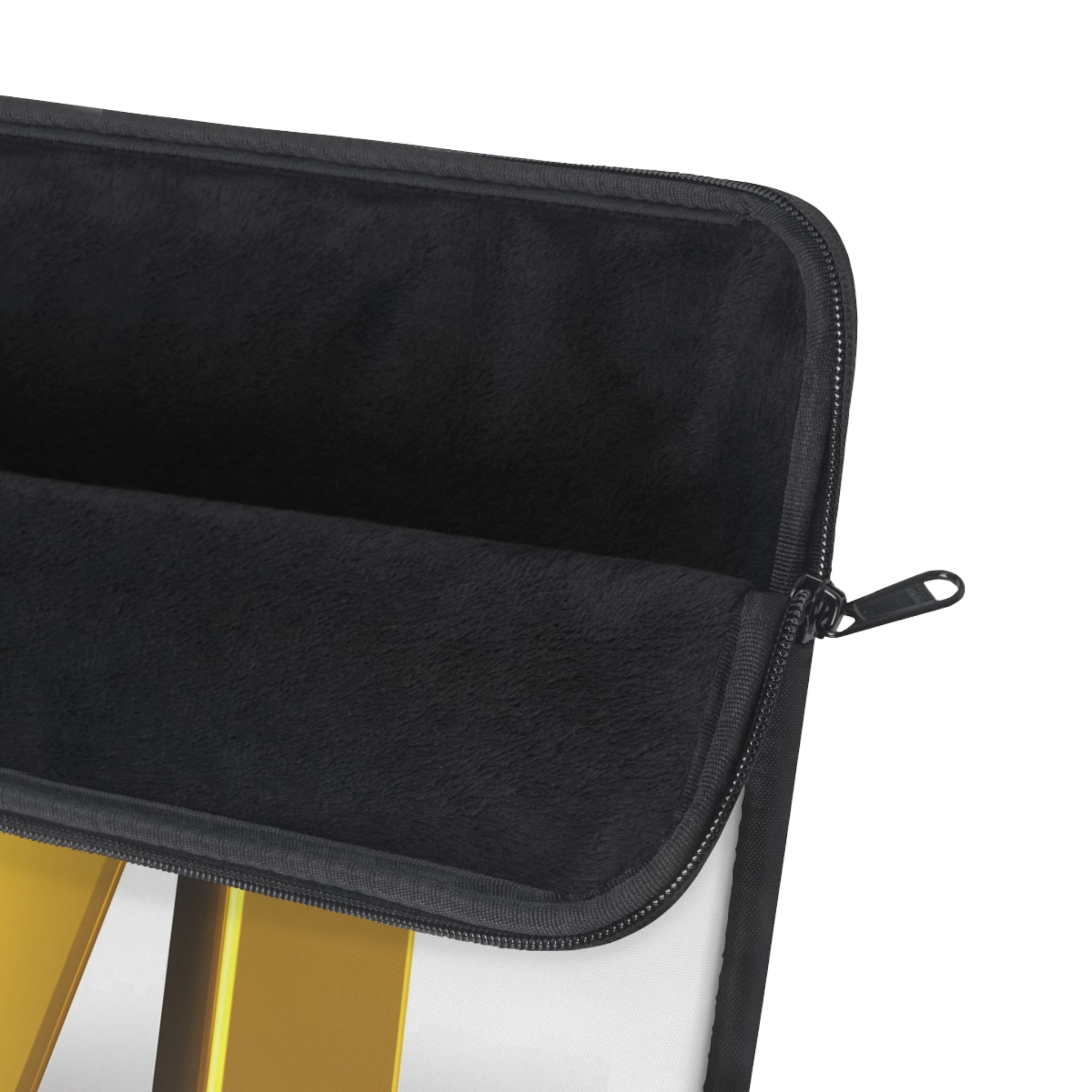 Gold Letter M Cleaning Laptop Sleeve | Monogram Initial M