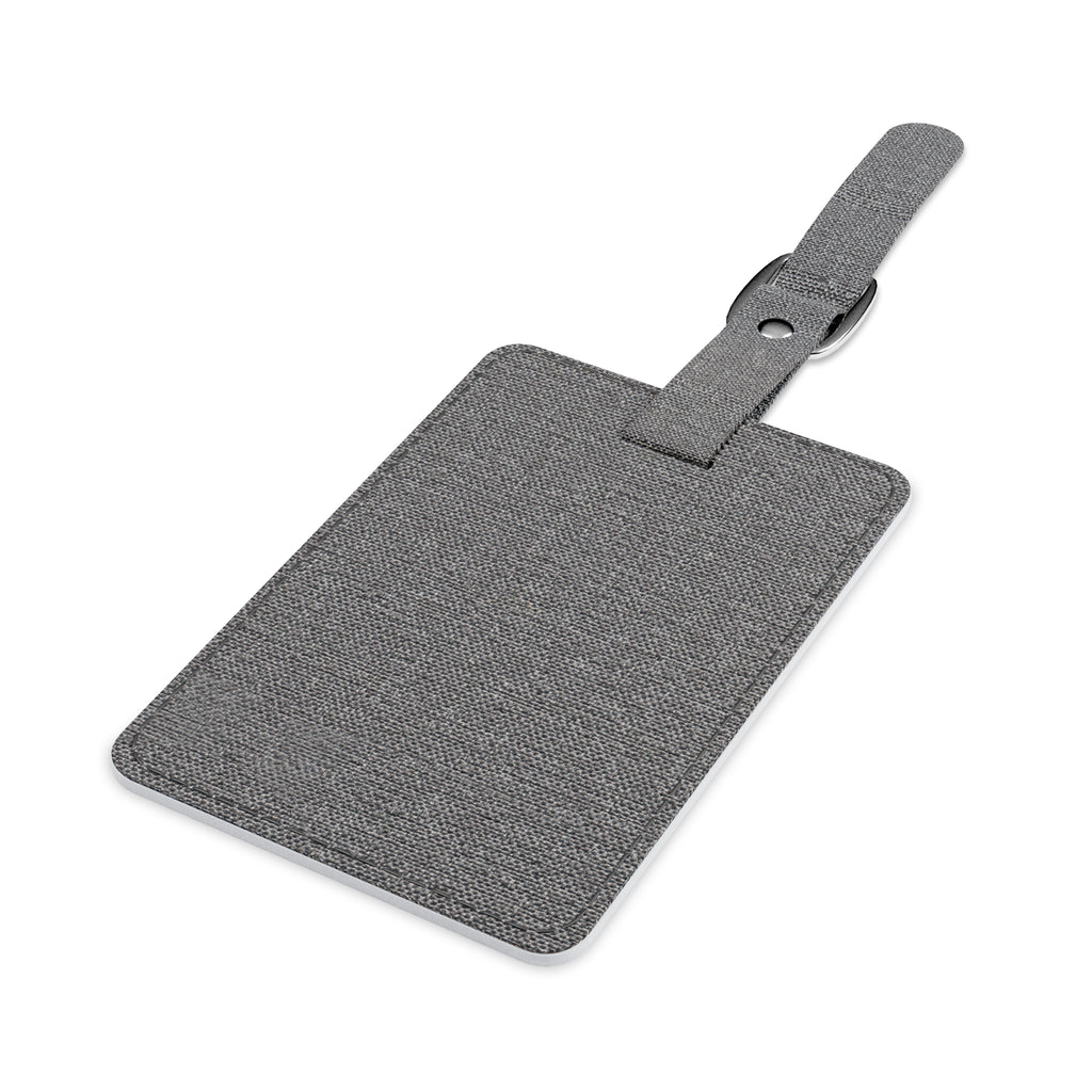 Nebula Space Illustration Luggage Tag | Cosmic Starfield Rectangle