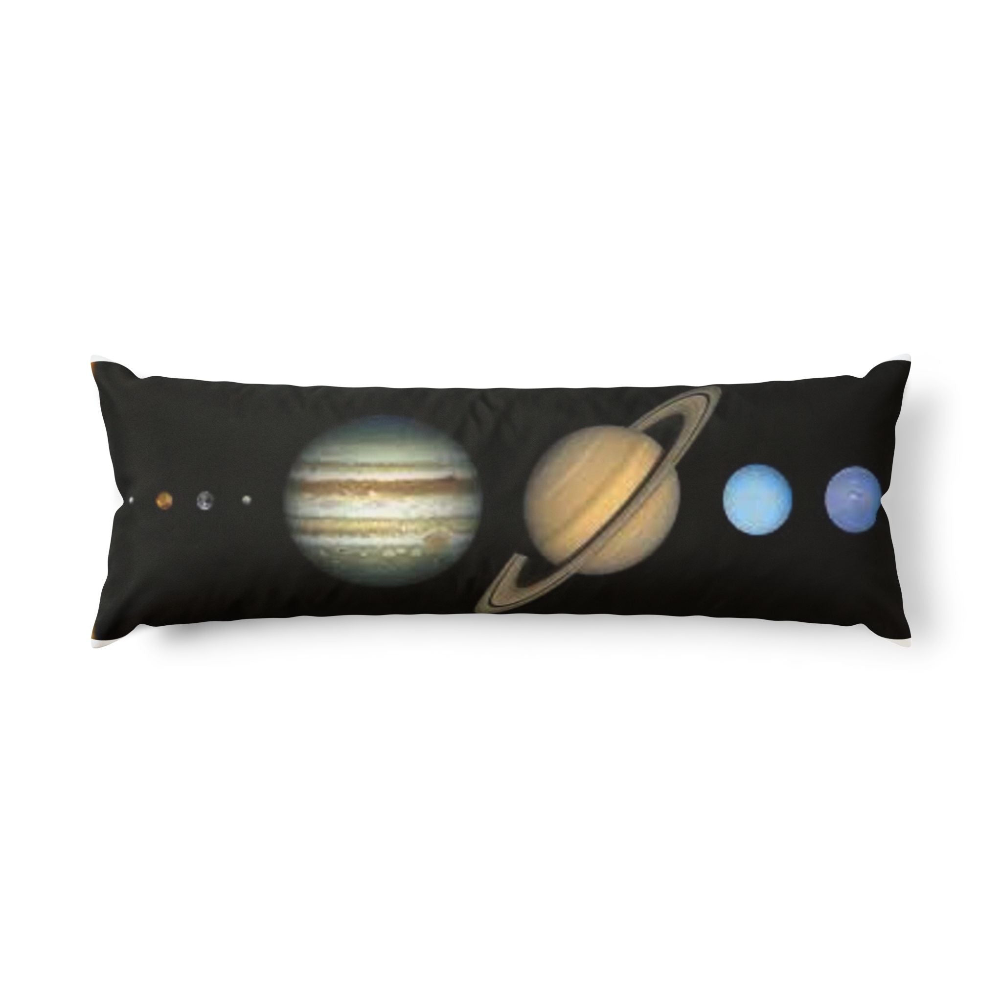 Solar System Planets Body Pillow | Space Planetary Lineup