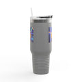 Litecoin Crypto Coin with Price Chart Tumbler | 40oz Insulated Travel Mug