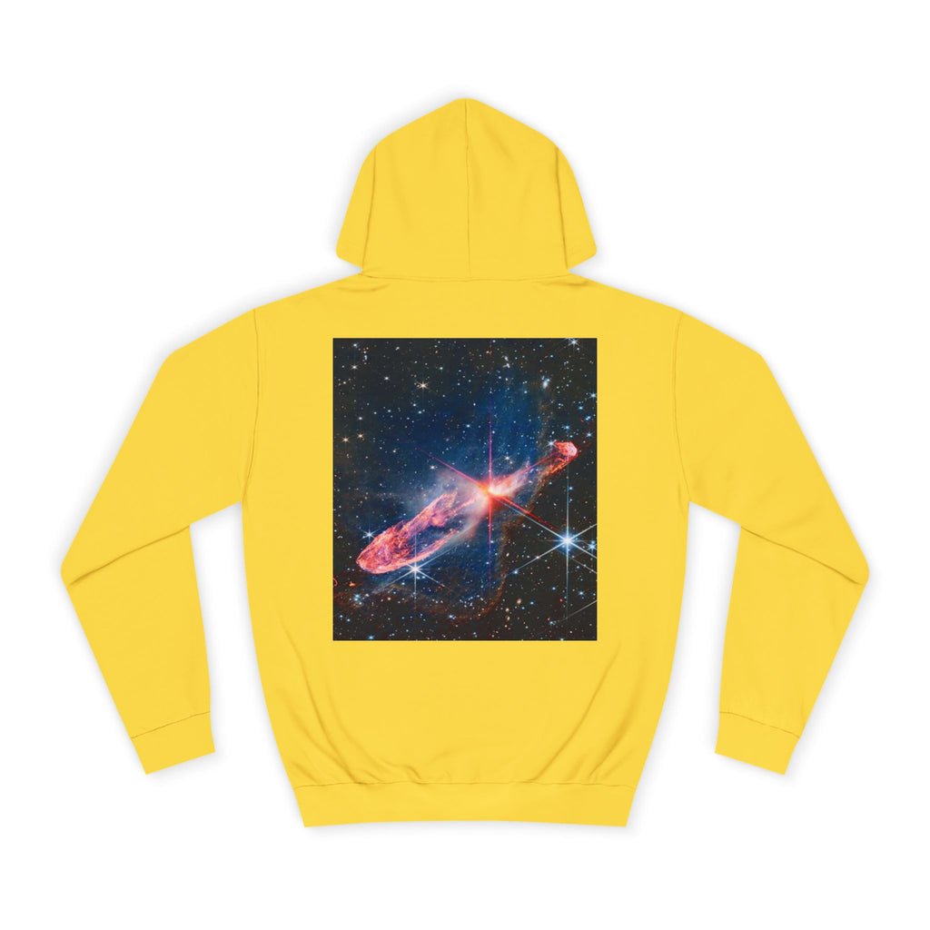 Nebula Space Photo Hoodie | Cosmic Galaxy Stars Astronautic Design