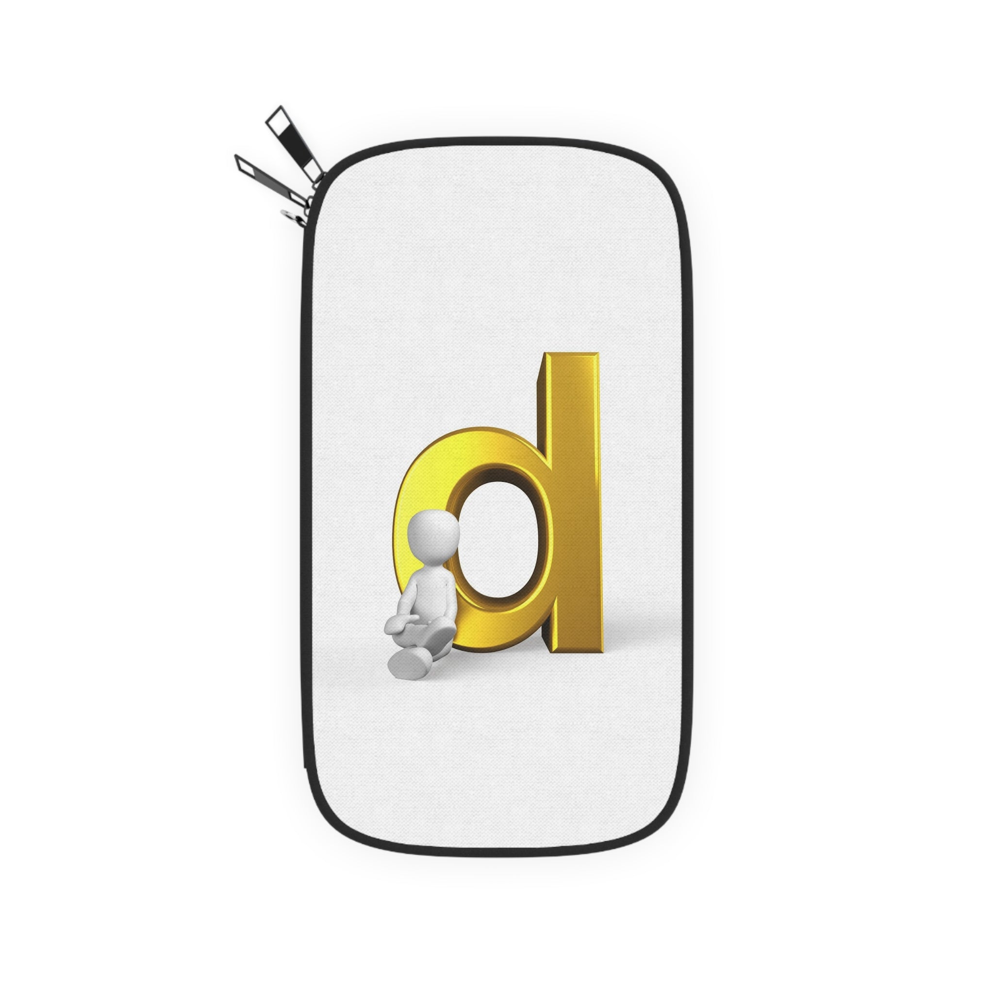 Passport Wallet | 3D Figure Letter D