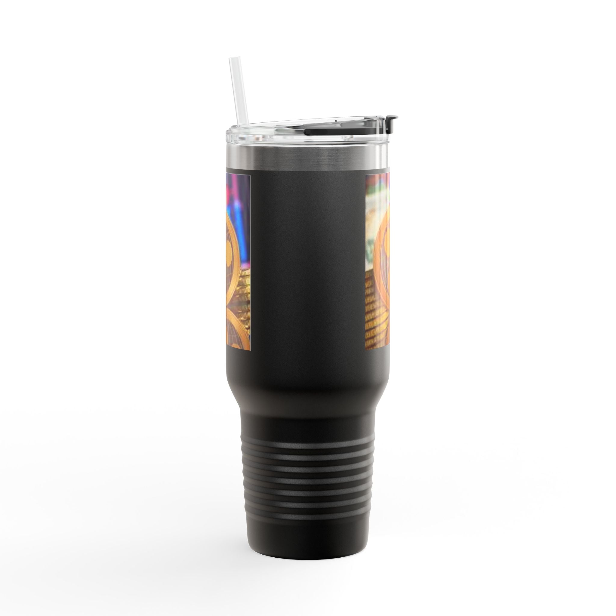 Mug de Voyage Isotherme Ripple Crypto Coin Stack | 40oz