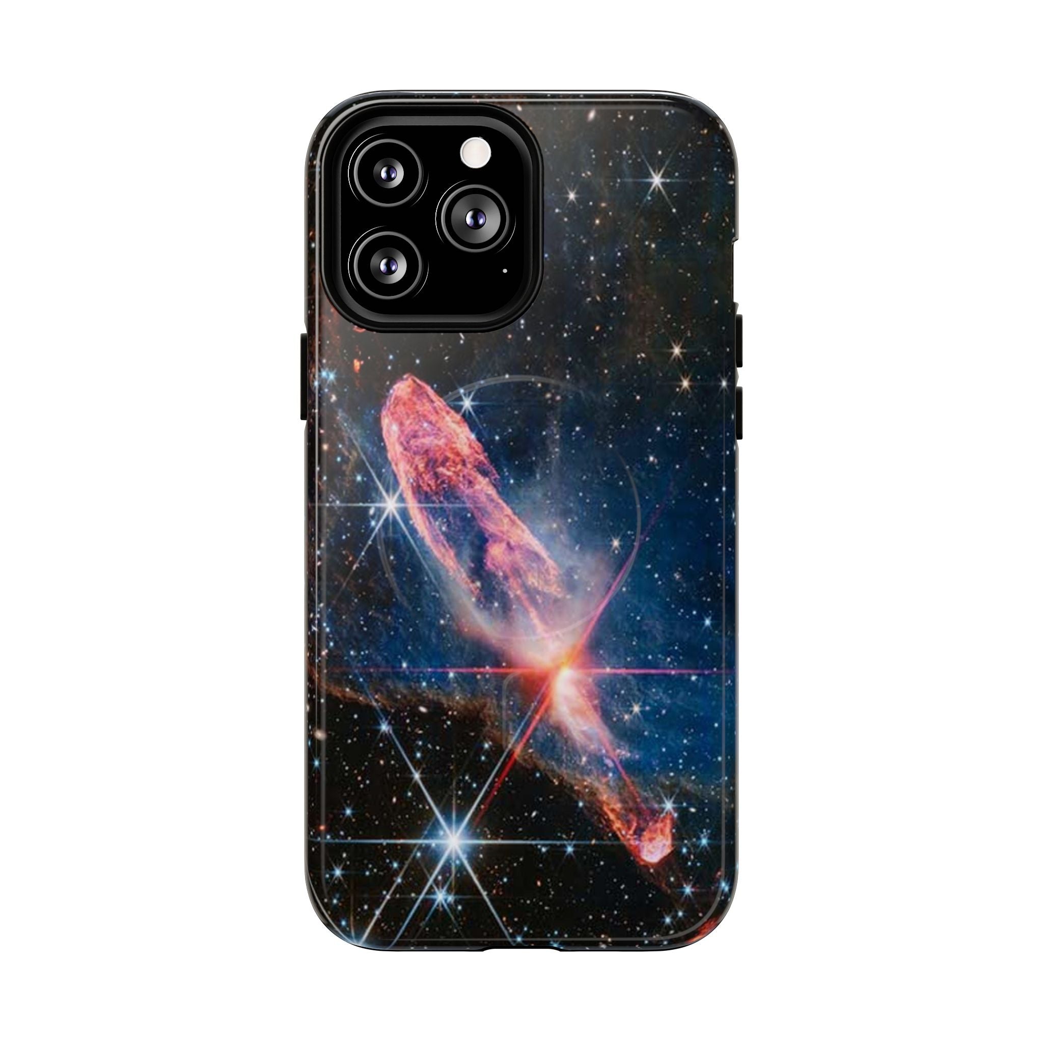 Coque de téléphone Nébuleuse Cosmique | Coque magnétique robuste, motif Galaxie spatiale