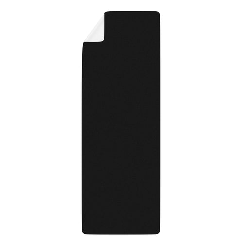 Tapis de yoga en caoutchouc avec lettre H dorée en 3D | Tapis de fitness avec monogramme initial