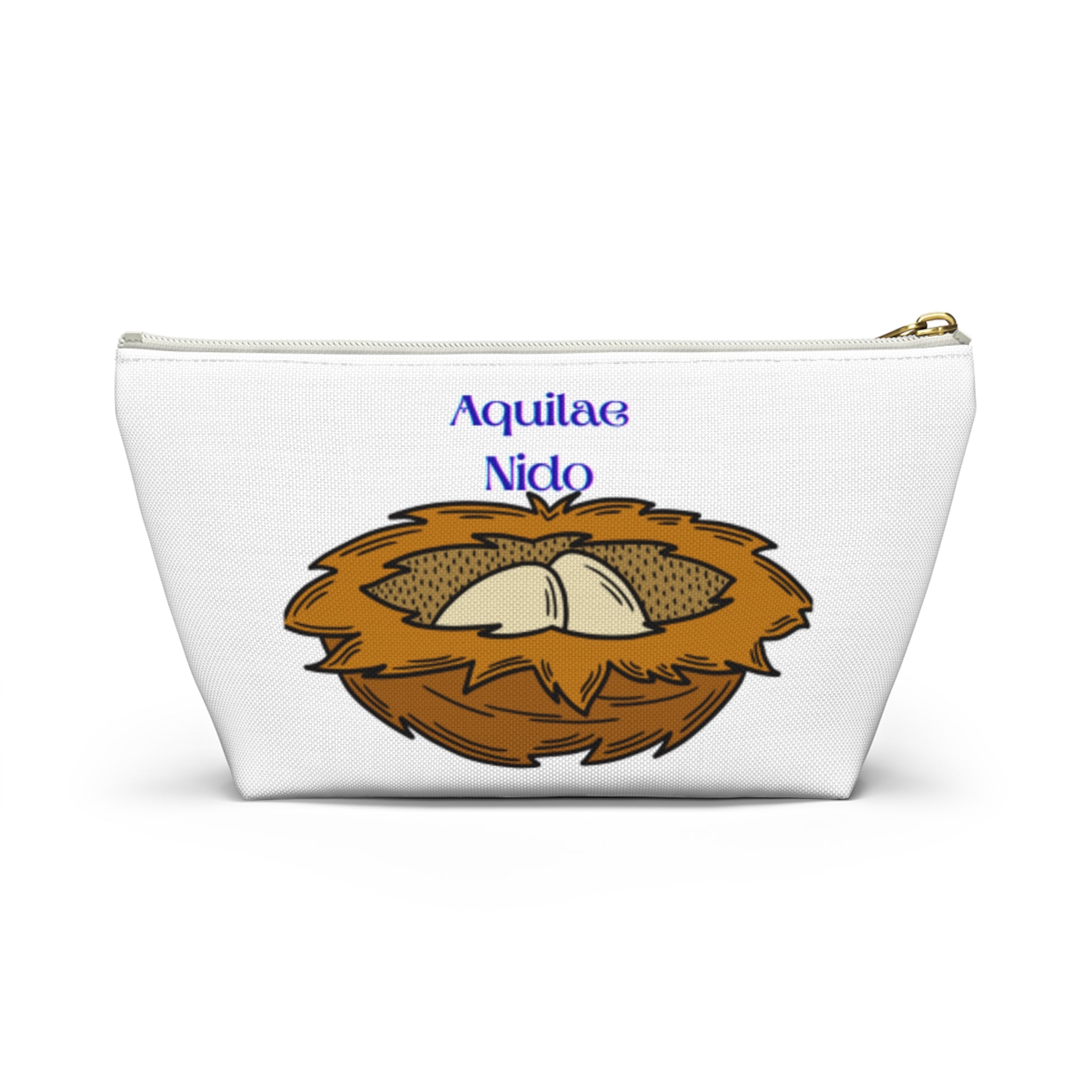 Aquilae Nido Nest Illustration Accessory Pouch