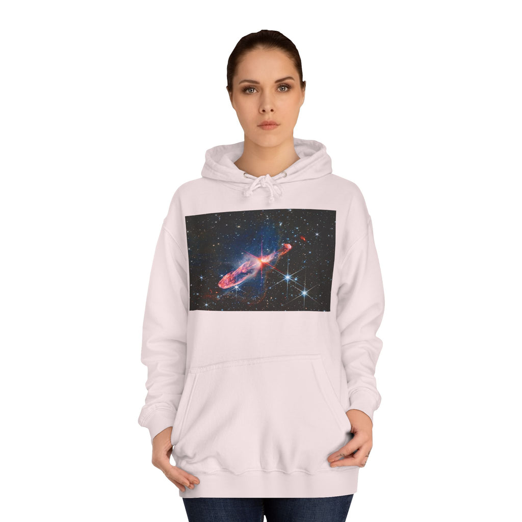 Nebula Space Photo Hoodie | Cosmic Galaxy Stars Astronautic Design