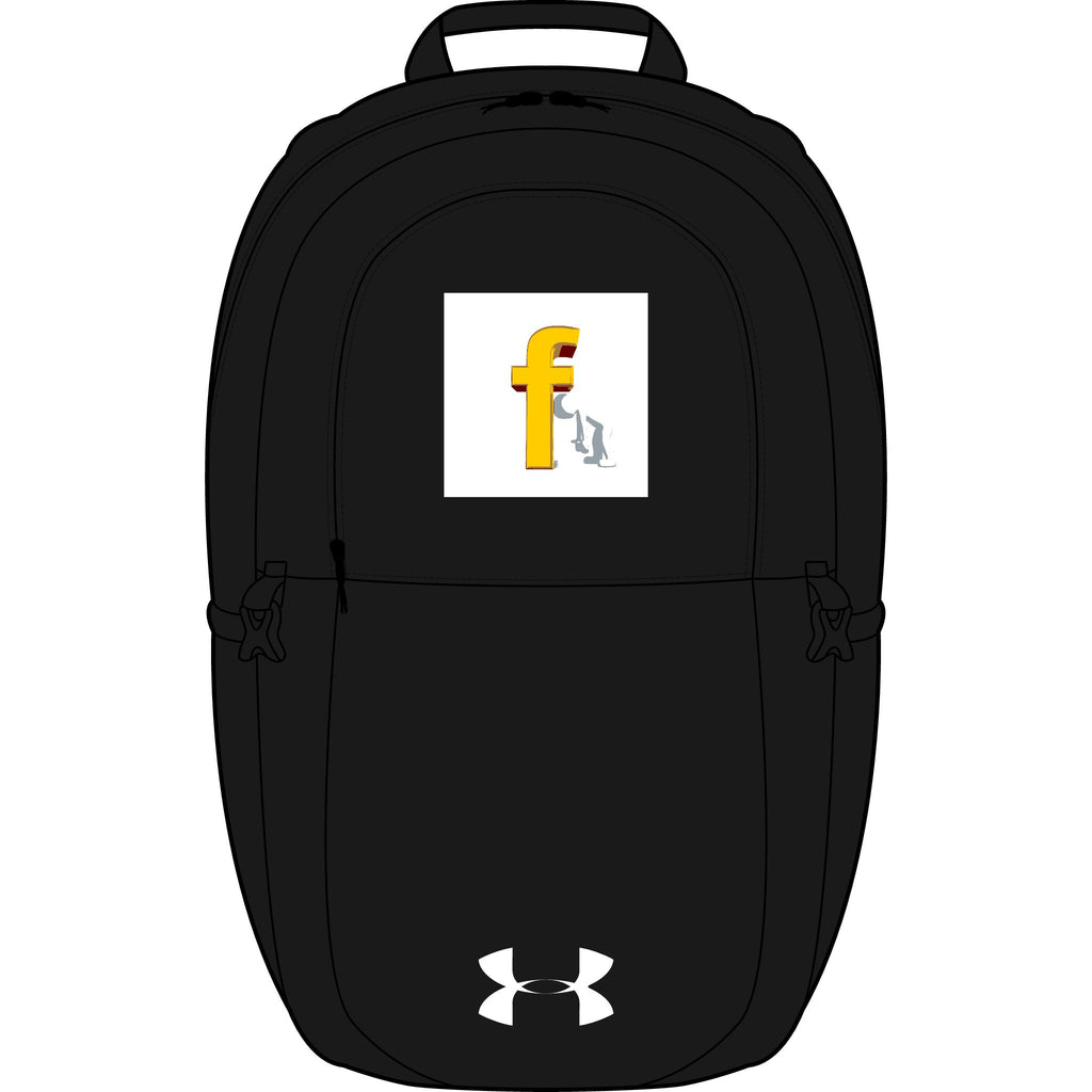 Yellow Letter F with Hand Embroidery Backpack | Under Armour All Sport