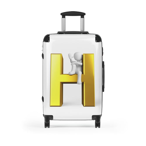 Valise de voyage rigide « H » en 3D