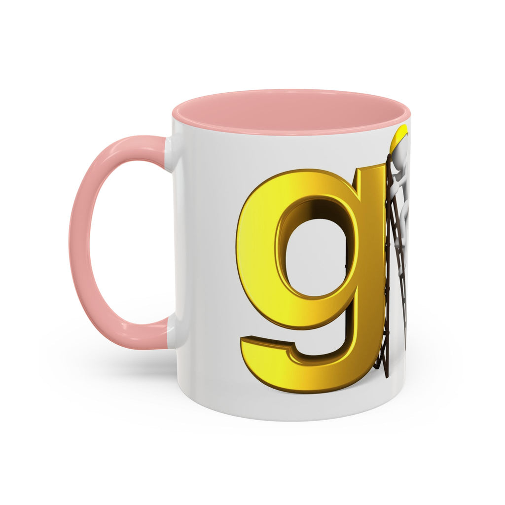 Bauarbeiter Buchstabe G Tasse | Akzent-Kaffeetasse