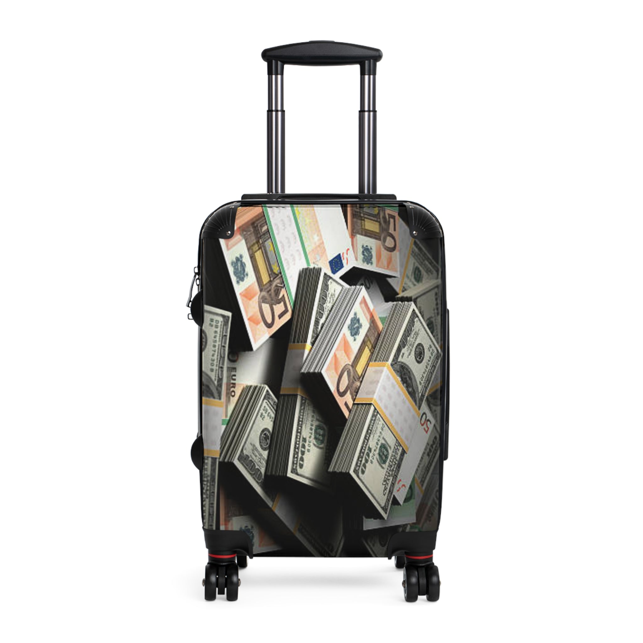 Stacks of Cash Suitcase | Money Print Luggage