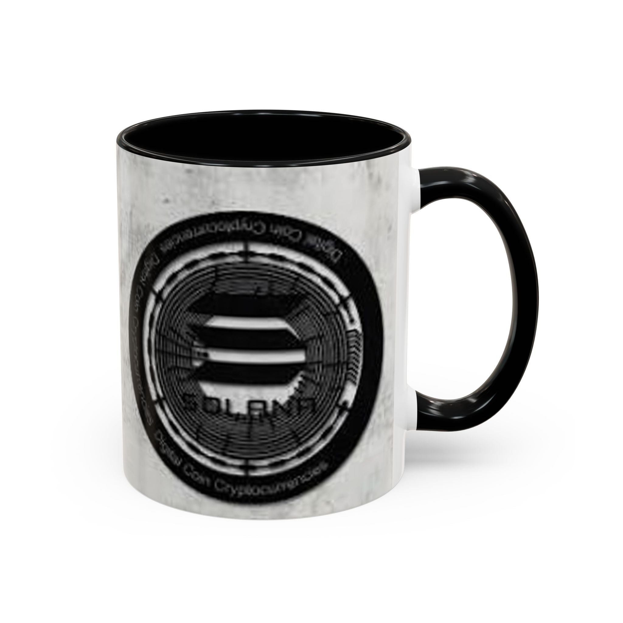 Solana Logo Coffee Mug | Crypto Coin Accent Mug 11oz 15oz
