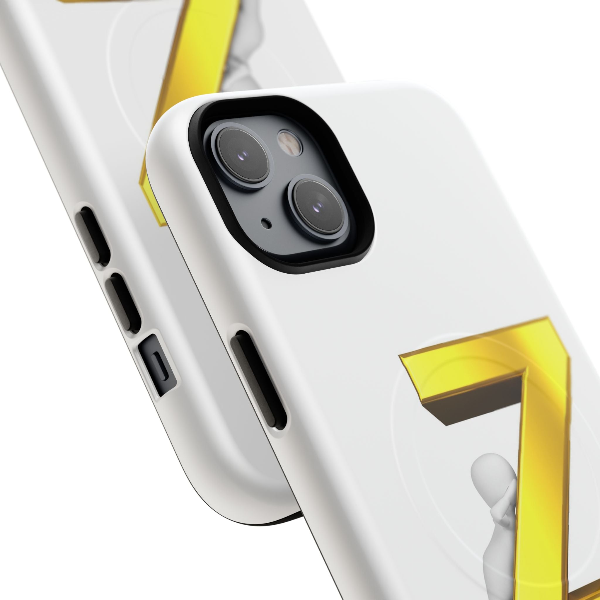 Gold 3D Letter Z Phone Case | Tough Magnetic Case