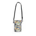 Hundred Dollar Bills Small Cell Phone Wallet | Crossbody Phone Pouch