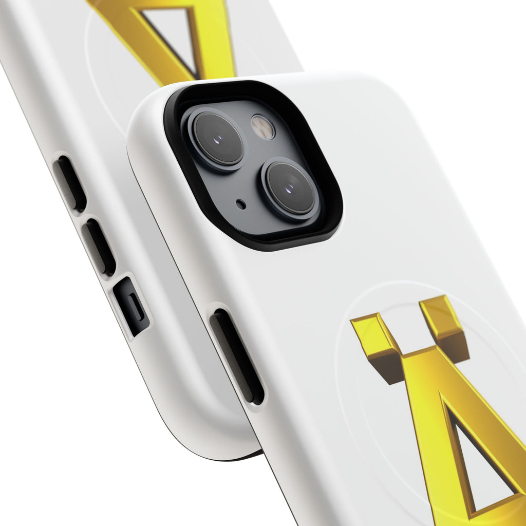 Gold Letter Ä Phone Case | Magnetic Tough Case, Initial Monogram