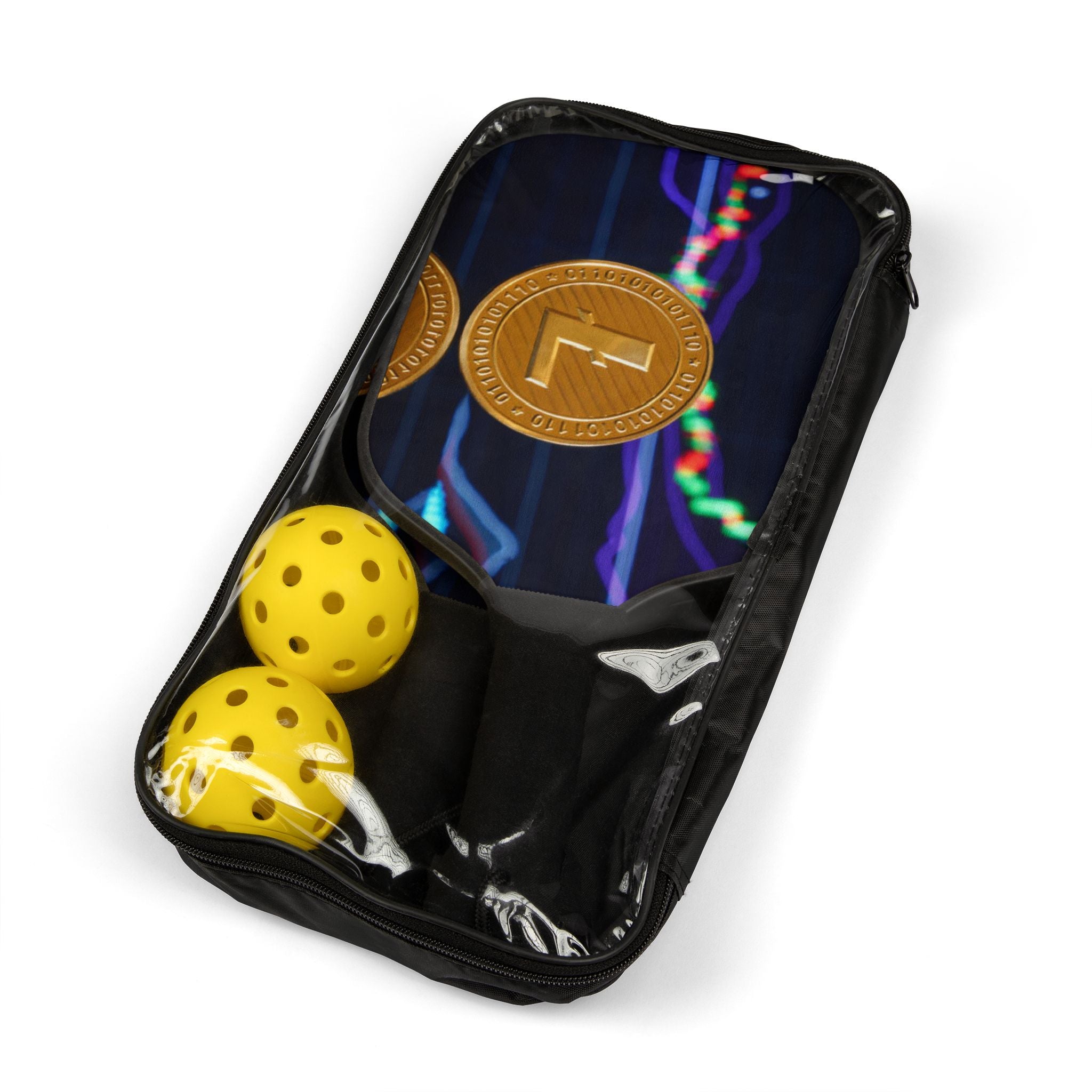 Litecoin Crypto Coin Pattern Pickleball Paddle | Pickleball Kit