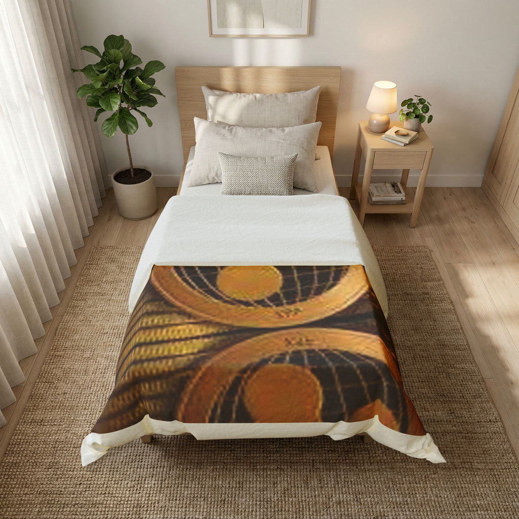 Ripple Crypto Coin duvet cover | XRP digital currency bed decor
