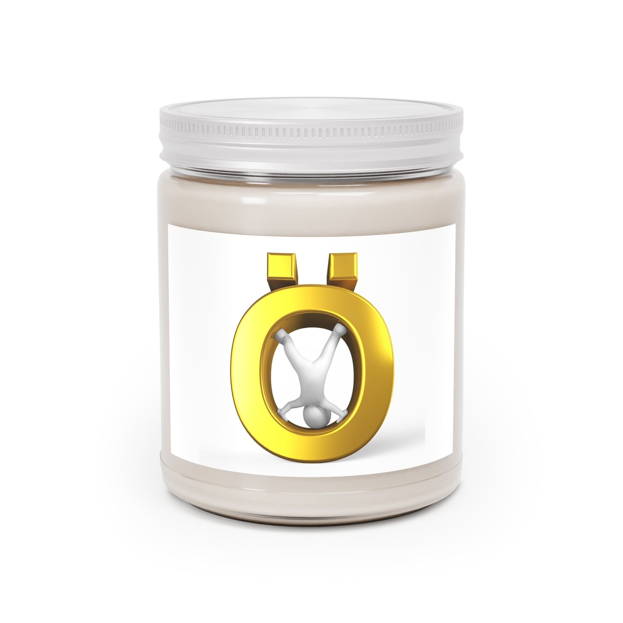 Gold Letter Ö Candle | Candle