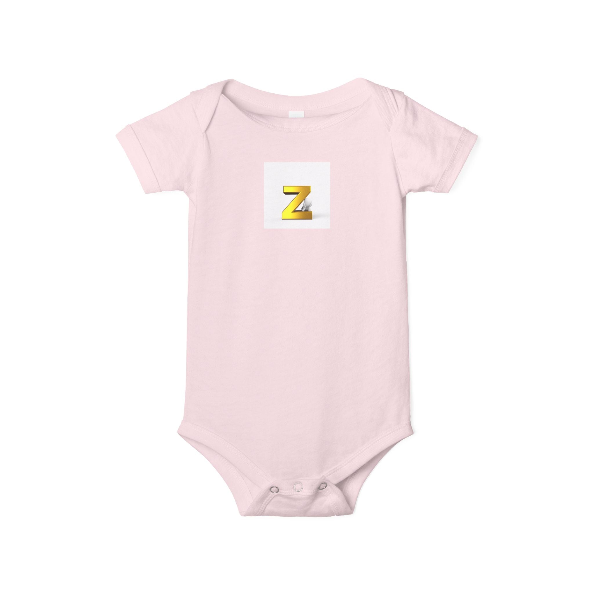 Grenouillère Bébé Lettre Z Dorée | Monogramme Body Bébé