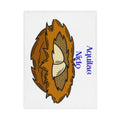 Eagle Nest Illustration Toddler Blanket | Aquilae Nido | Baby Bird Nesting Print