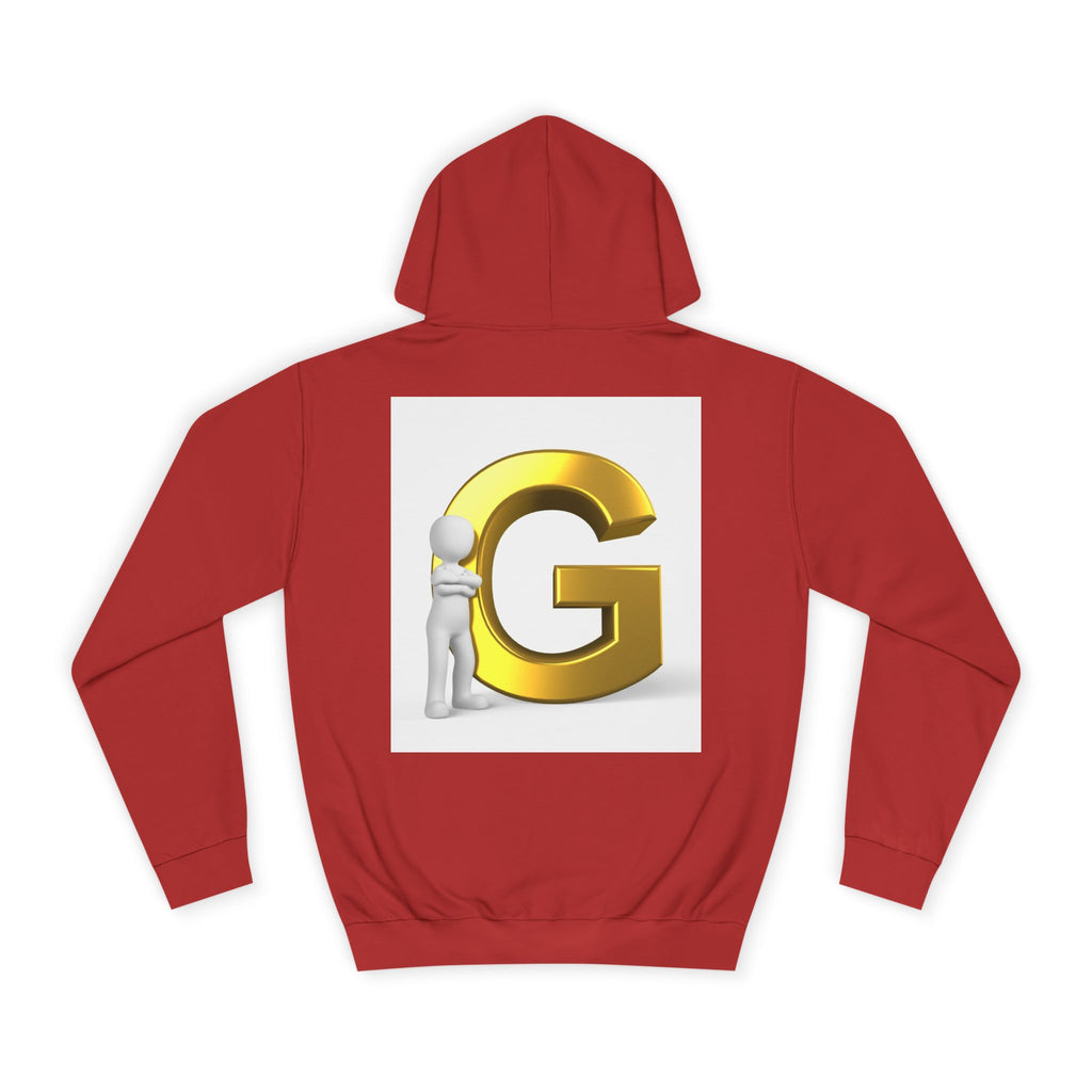 Gold Letter G Hoodie | Initial G Monogram sweatshirt