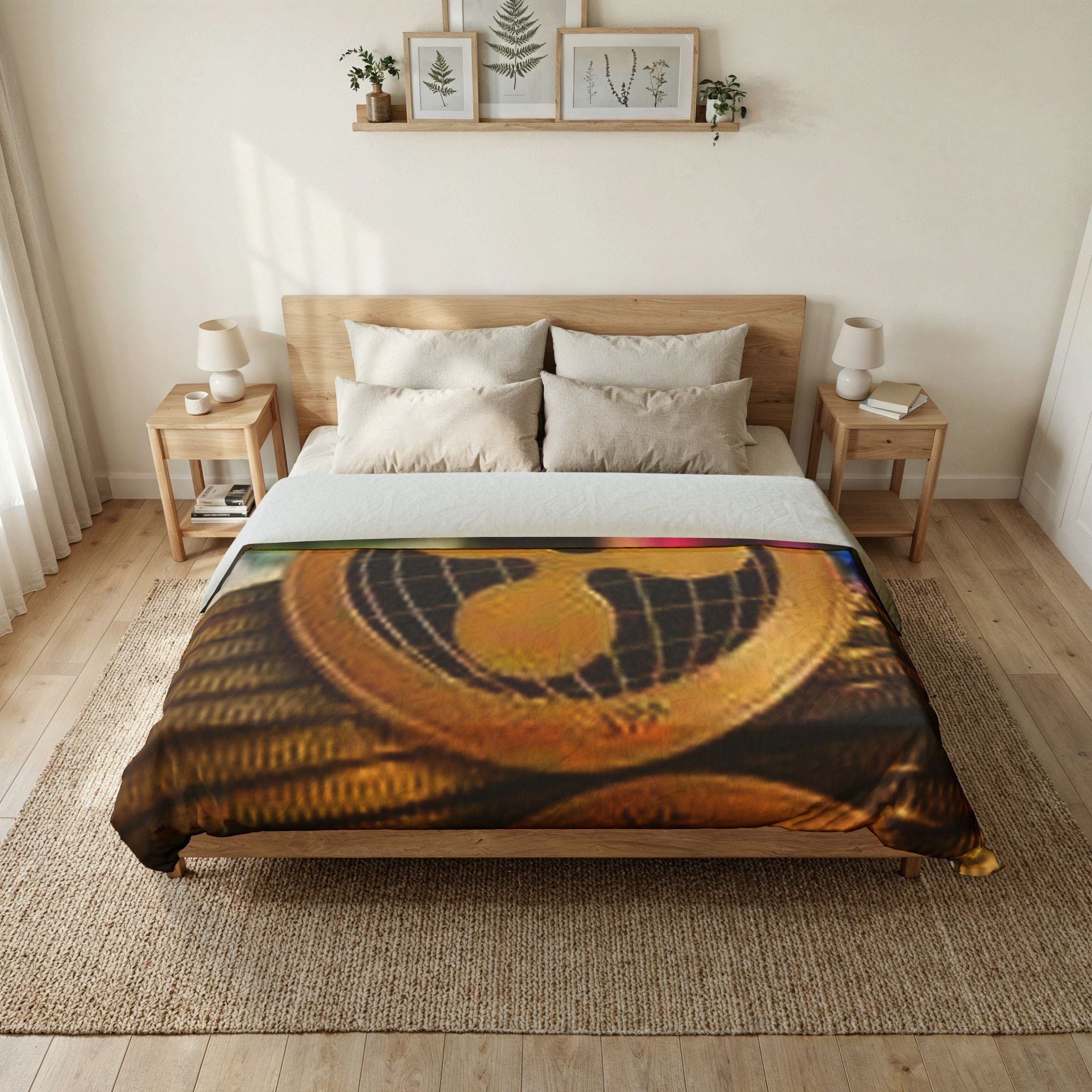 Ripple Crypto Coin duvet cover | XRP digital currency bed decor