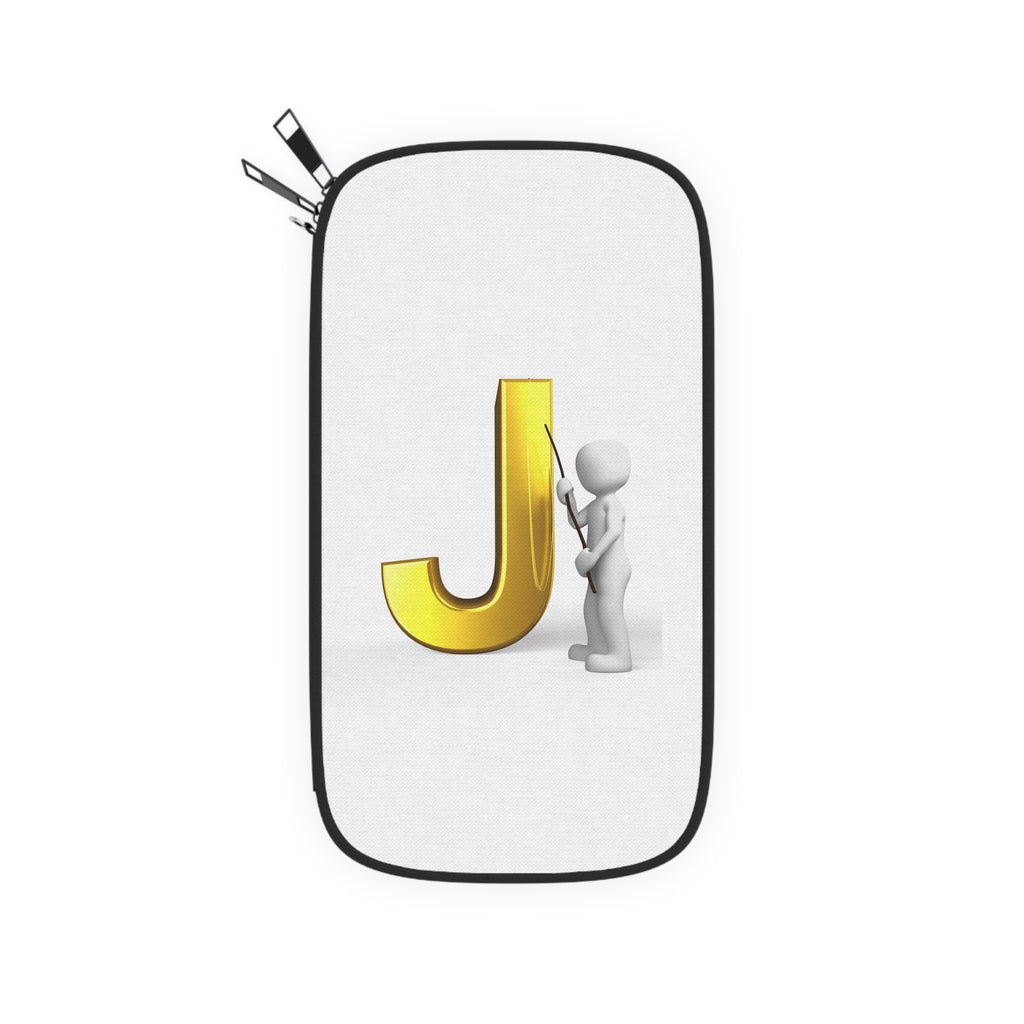Passport Wallet | 3D Figure With Letter J