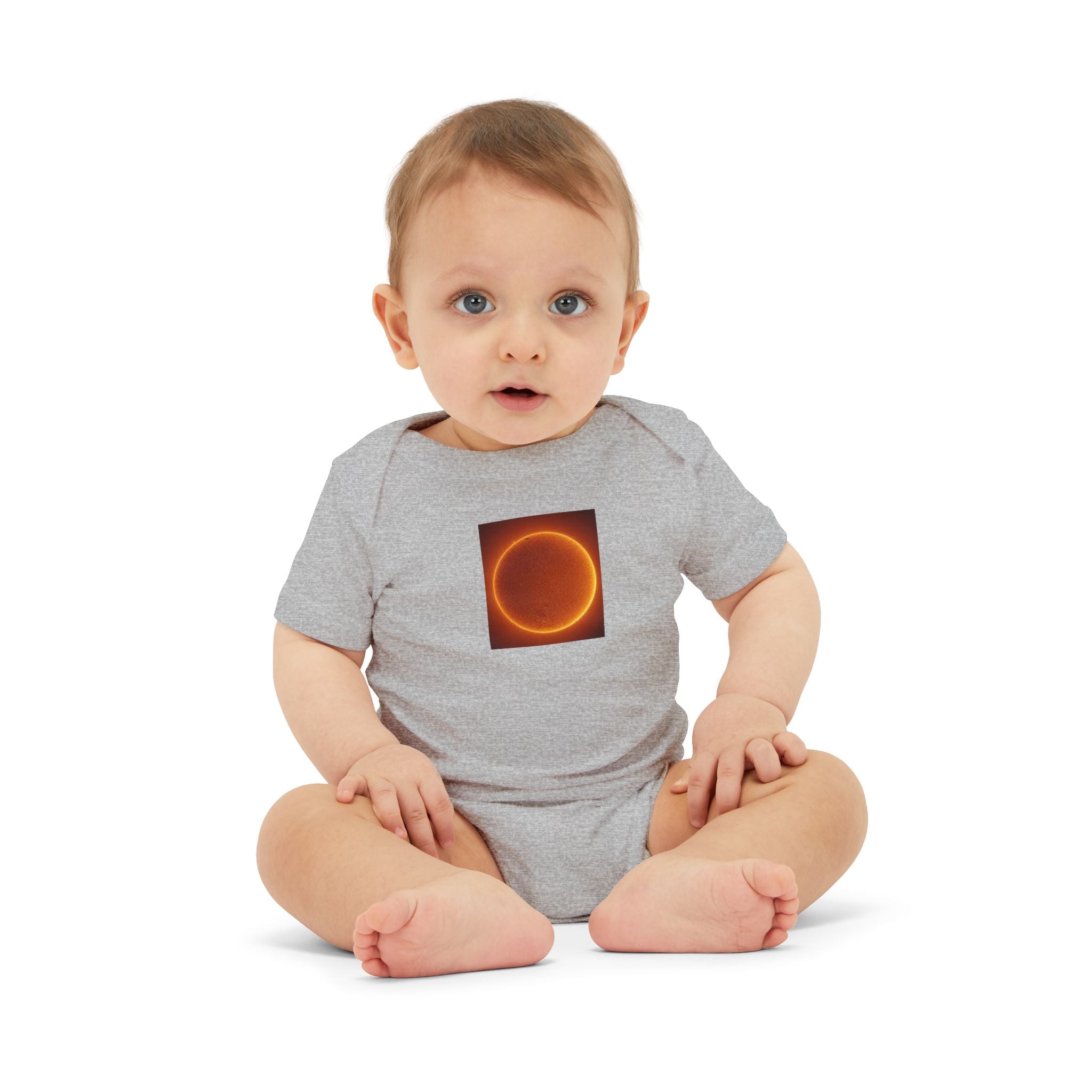 Solar Eclipse Ring Infant One Piece | Space Baby Bodysuit