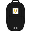 Yellow V Runner Logo Backpack | Embroidered Under Armour Style