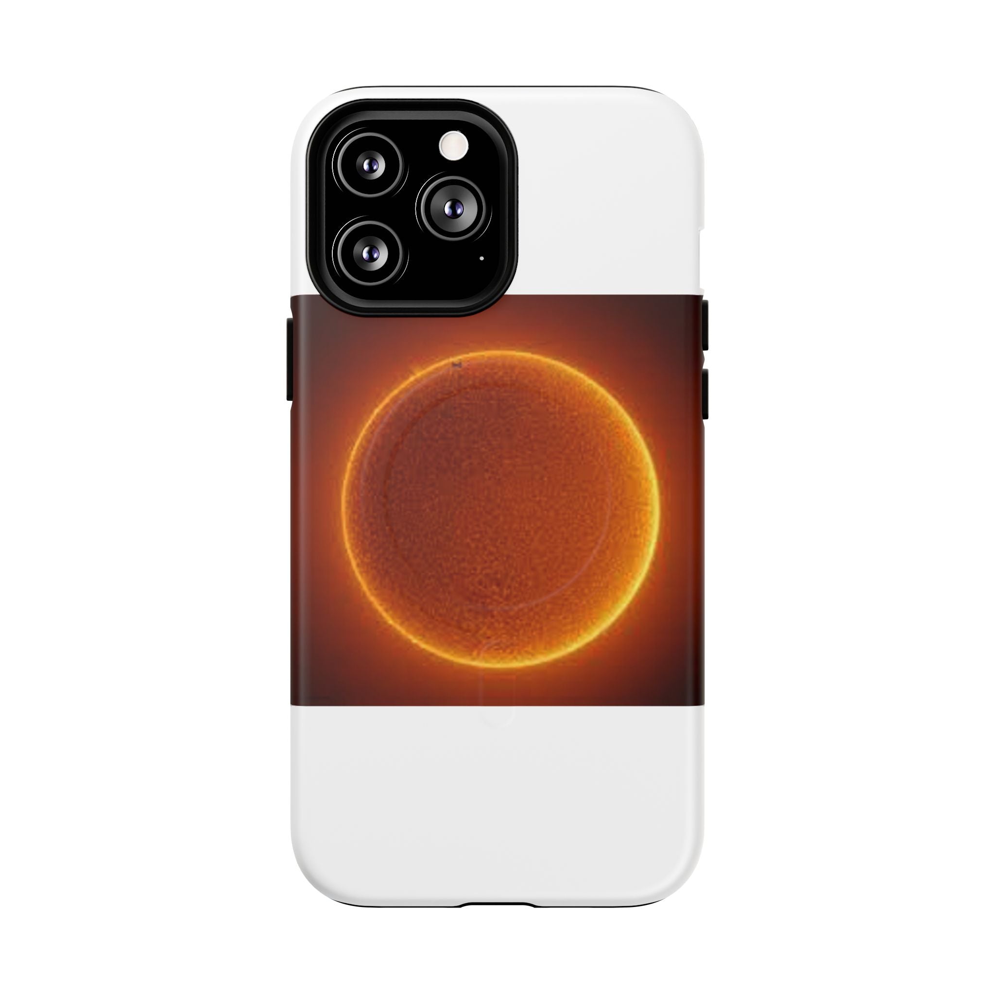 Coque de téléphone luminescente pour éclipse solaire | Coque magnétique résistante
