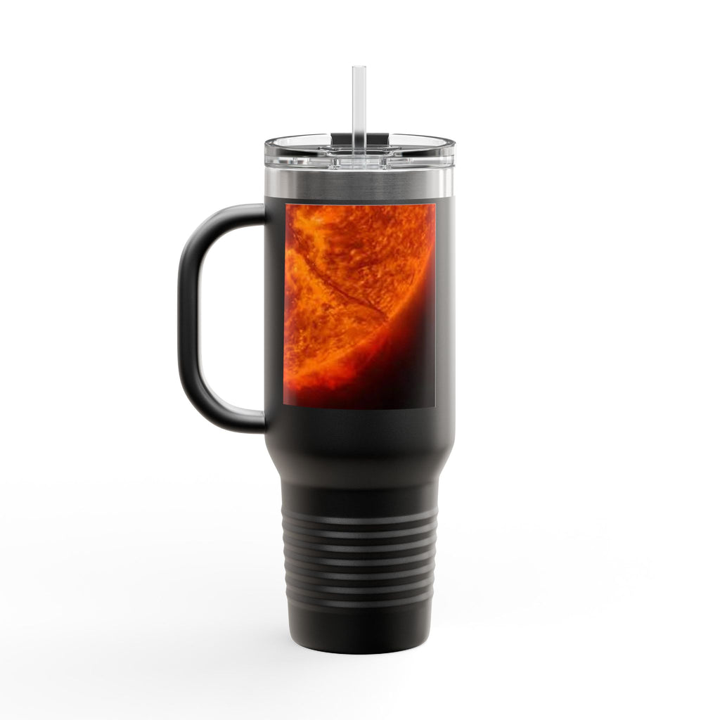 Solar Close-Up Sun Photo Travel Mug, 40oz Insulated Tumbler