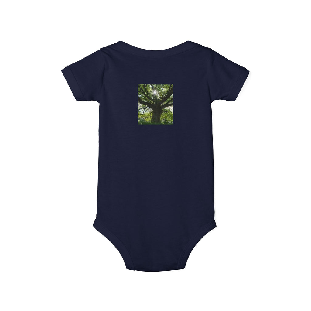 Majestic Oak Tree Infant Onesie | Tree Photo Baby Bodysuit