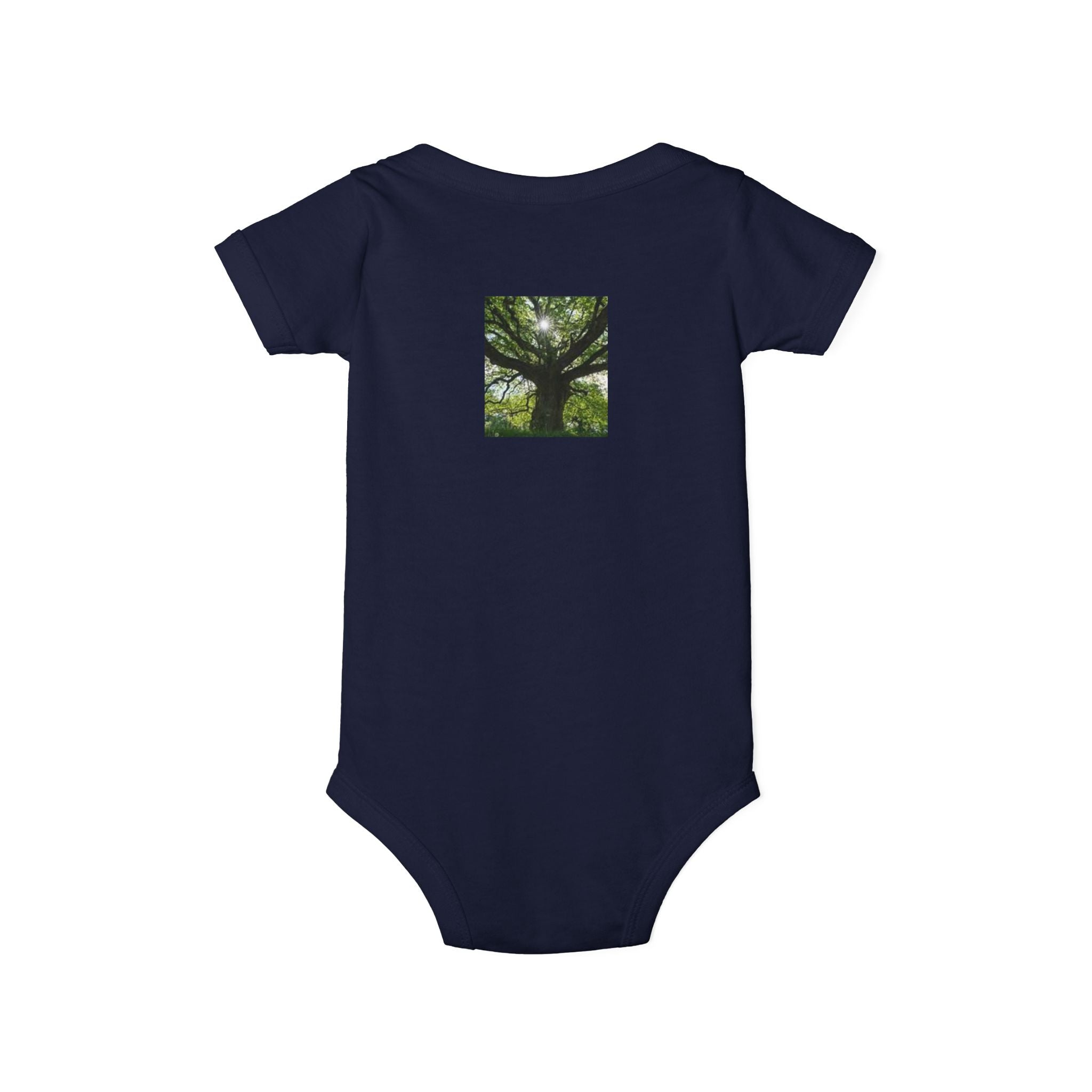 Majestic Oak Tree Infant Onesie | Tree Photo Baby Bodysuit