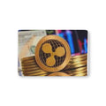Ripple Crypto Coin Baby Fitted Crib Sheet | Ripple XRP Nursery Bedding