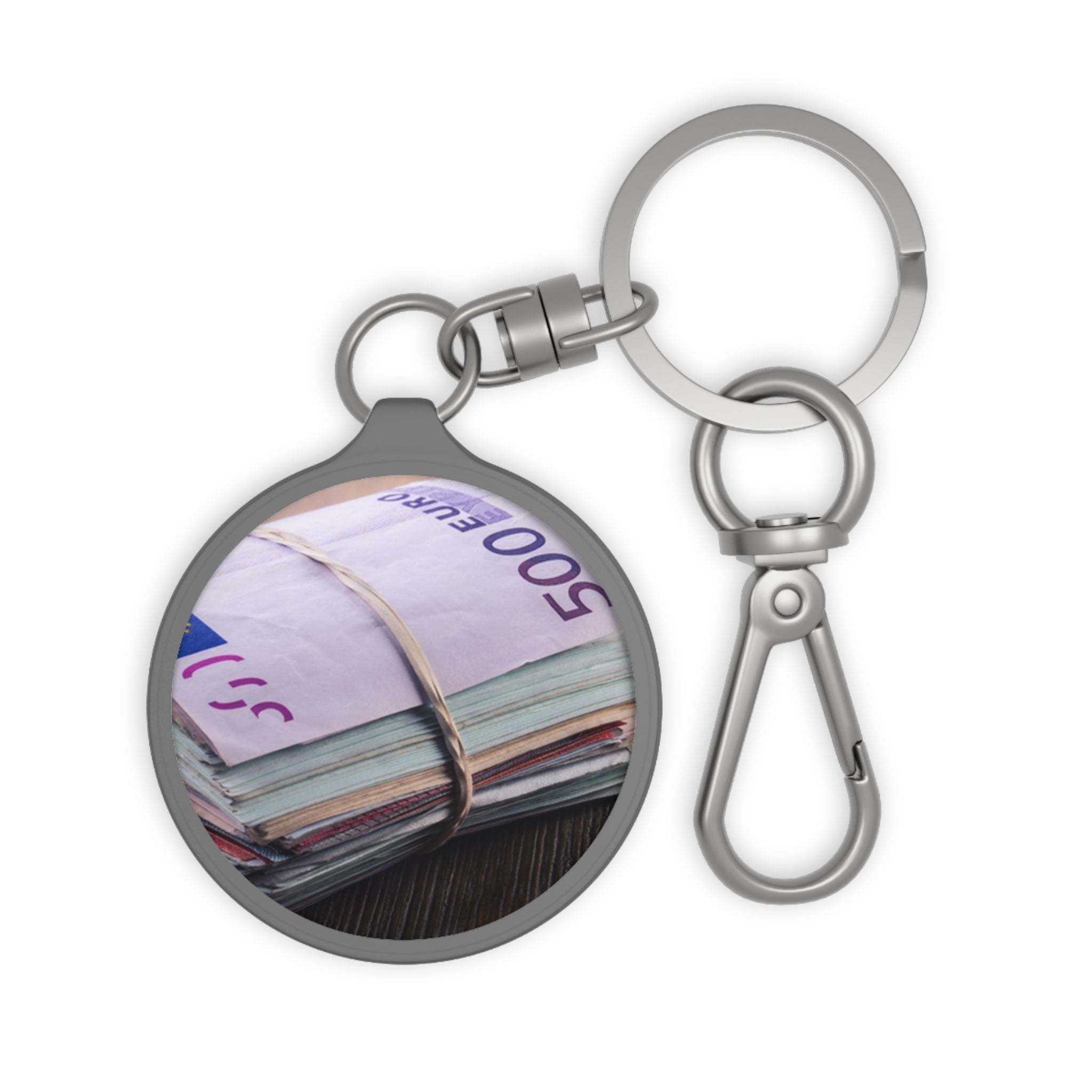 Keyring Tag with Stack Of Cash