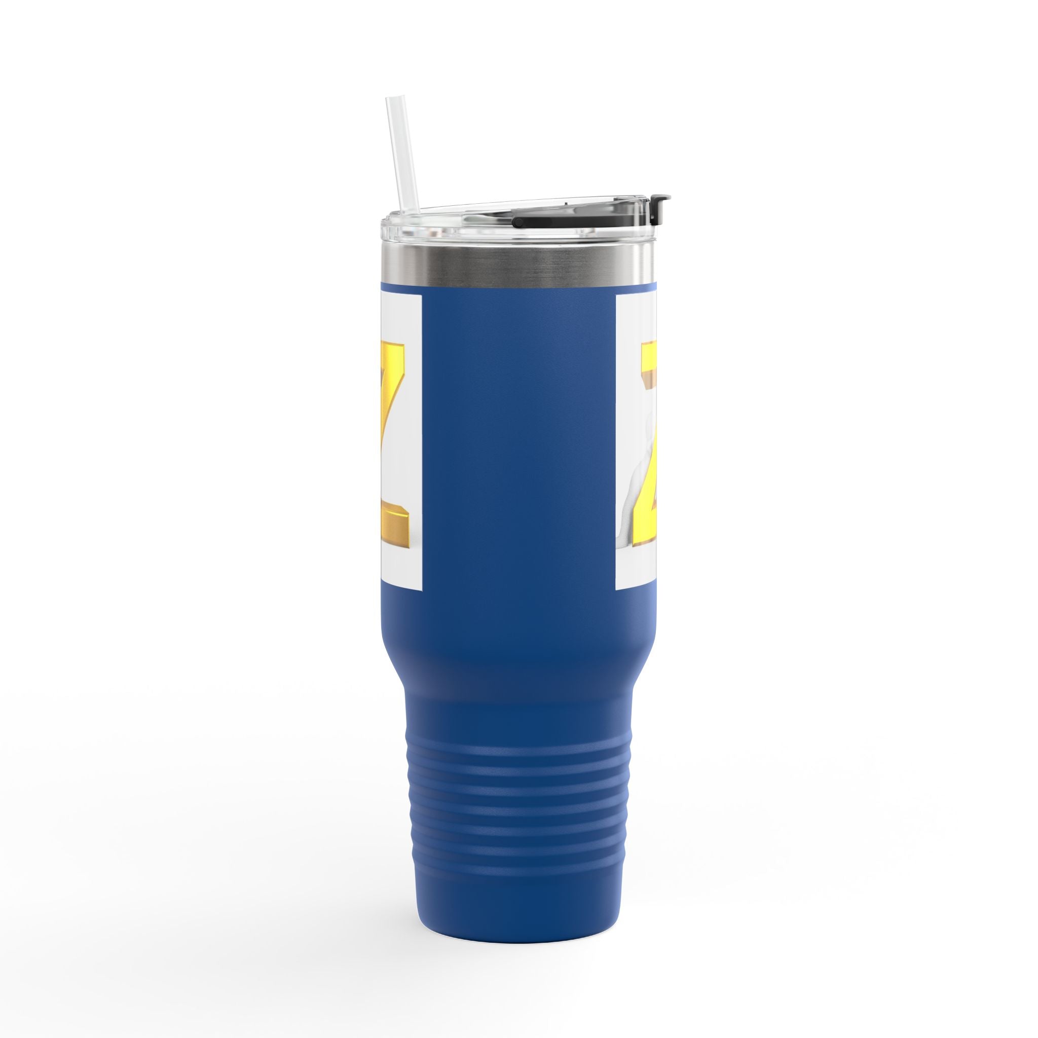 Mug de voyage Z en 3D doré | Gobelet isotherme de 40 oz