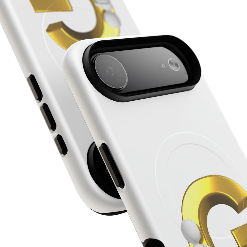 Gold Letter G Monogram Phone Case | Tough Magnetic Case