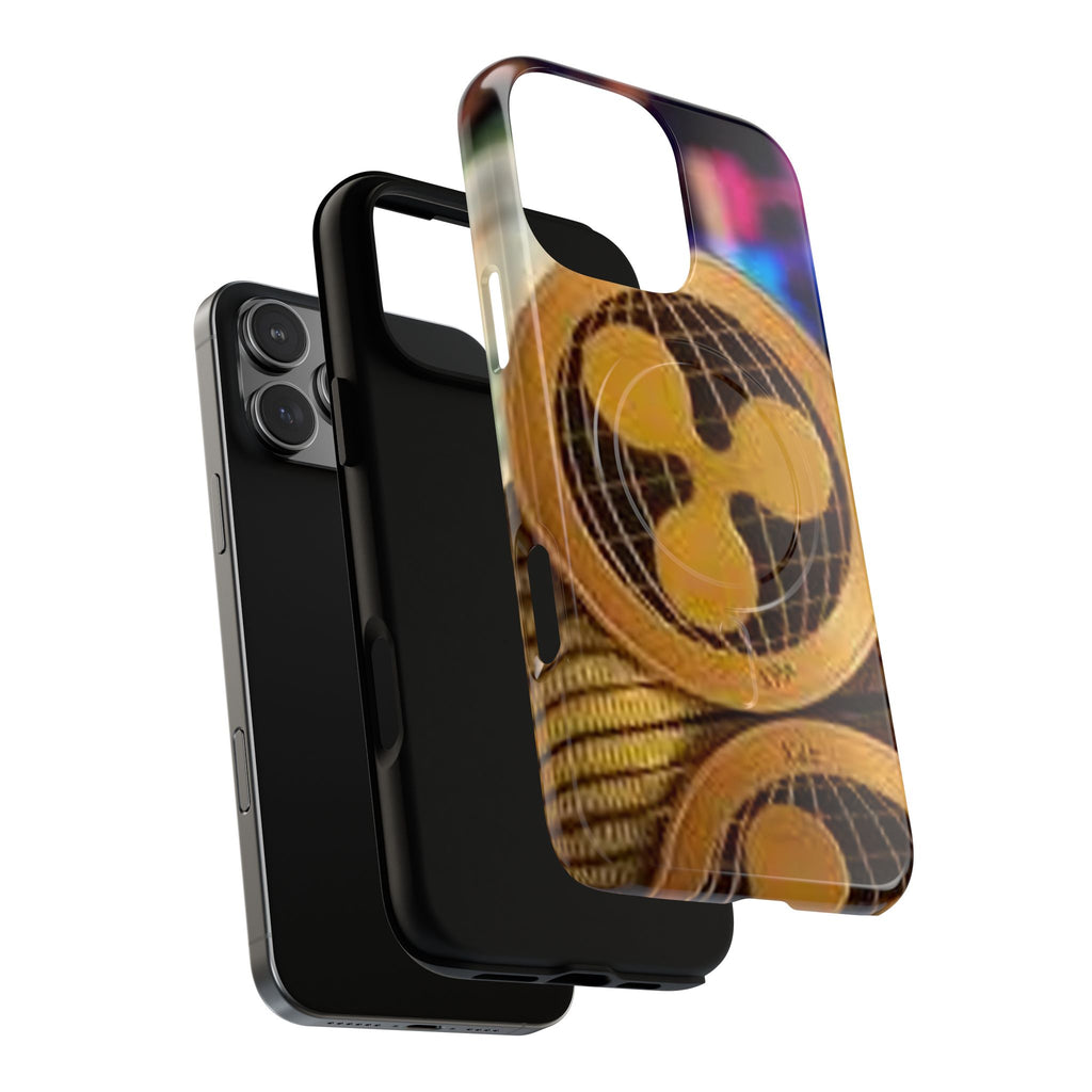 Ripple Coin Design Tough Magnetic Case | Crypto Ripple Phone Cover